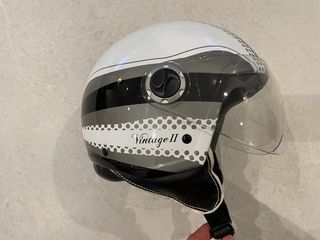 Casco Moto HELIX Vintage II Retro Talla XS