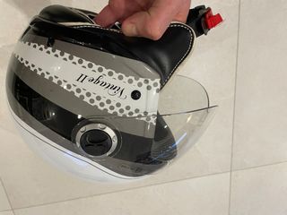 Casco Moto HELIX Vintage II Retro Talla XS