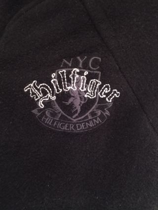 Abrigo Lana/Cachemira Tommy Hilfiger Negro