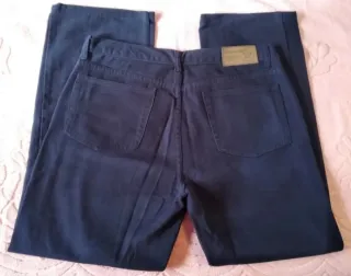 Pantalón recto entretiempo hombre.
