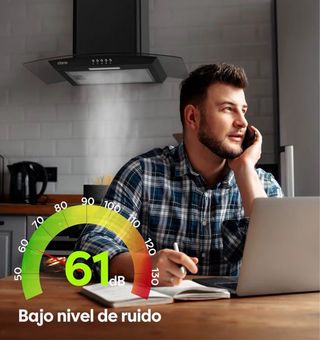 Campana extractora cristal 60cm Nueva