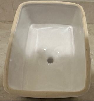 Burriera in ceramica con frutta made in Italy