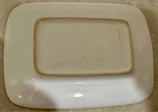 Burriera in ceramica con frutta made in Italy