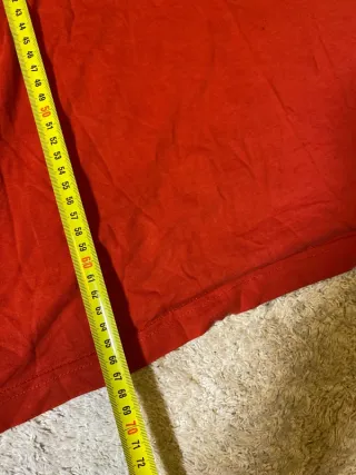 Camiseta manga larga Umbro deportiva roja