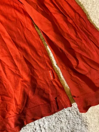 Camiseta manga larga Umbro deportiva roja