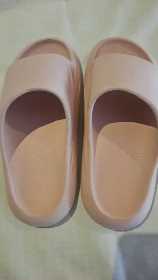 Chanclas rosas mujer