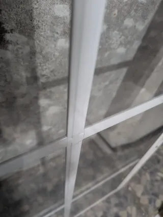 Ventana aluminio 150x95cm cristal climalit