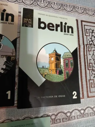 Berlín de Jason Lutes. Tres cómics.