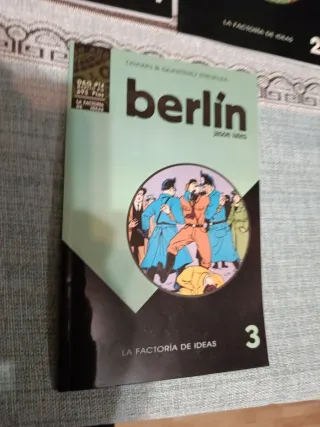 Berlín de Jason Lutes. Tres cómics.