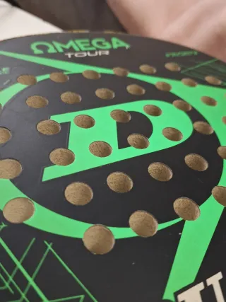 Pala Padel Dunlop Omega Tour + Overgrip