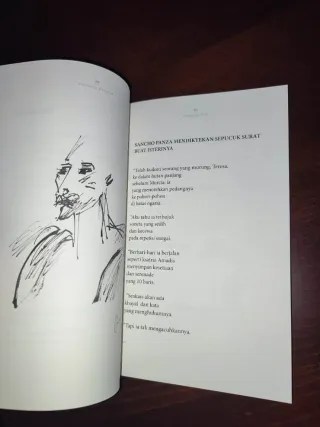 Don Quijote. Libro de poesía en indonesio. 2013