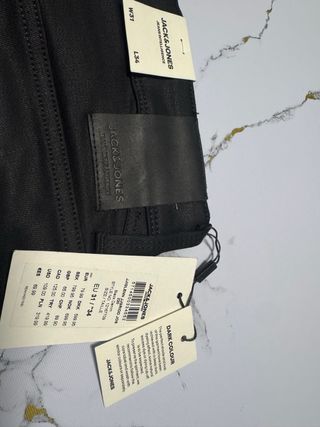 Pantalón Jack & Jones Negro nuevo sin estrenar