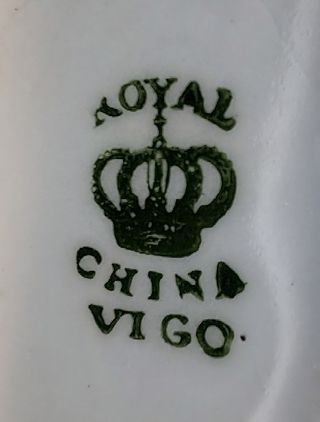 VAJILLA ANTIGUA ROYAL CHINA VIGO
