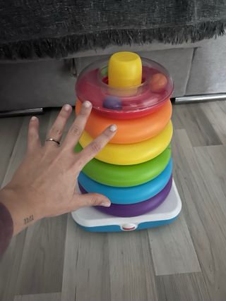 Juguete Pirámide apilable montessori