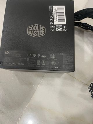 Fuente Alimentación Cooler Master 500W
