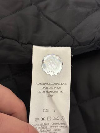 Franklin & Marshall Giubbino Nero