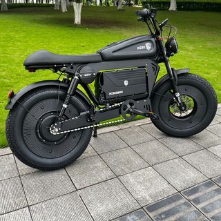 E-Bike Black Warrior 48V60AH-Range: 140-160km