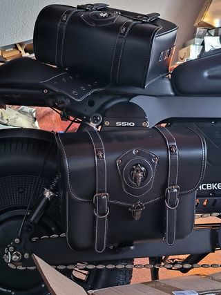 E-Bike Black Warrior 48V60AH-Range: 140-160km