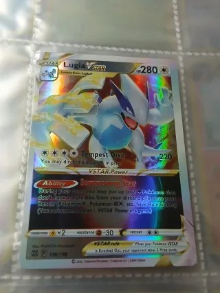 Carta pokemon Lugia VSTAR Carta Pokémon 139/195