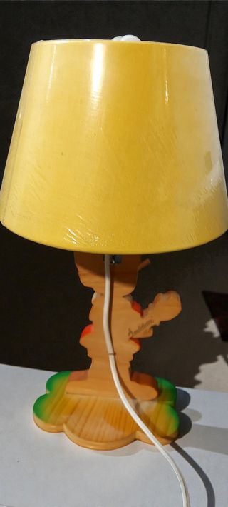 Lampada Bartolucci Pinocchio Legno