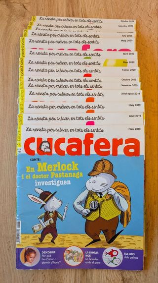 Pack 14 revistes Cucafera (Març 2019 - Oct 2020)