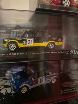Maquetas 1/43 Seat y Citroën