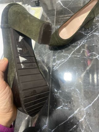 Zapatos de tacón plataforma Pura Lopez Talla 37