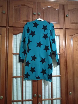 Vestido punto estrellas Minueto Talla XS