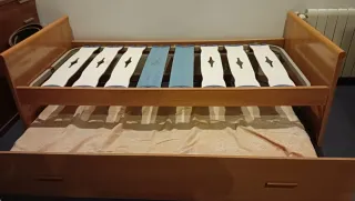 Dos camas nido 90cm madera