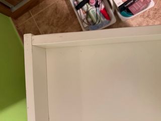 Cajonera Trofast con cajones de plástico