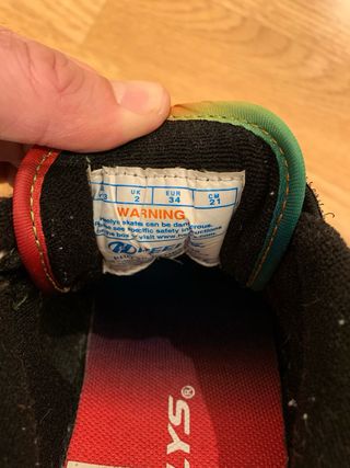 Zapatillas 34 Heelys con ruedas