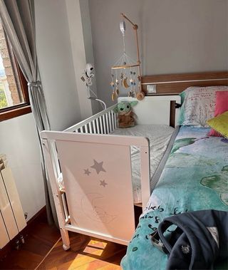 Cuna Colecho Bebé Blanca