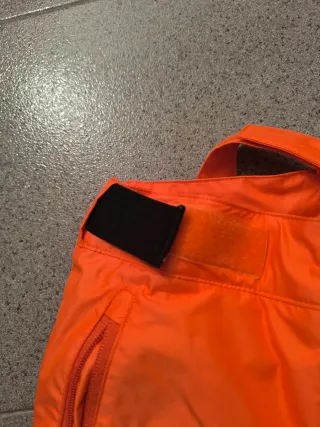 Pantalón de esquí naranja talla 10-12 años
