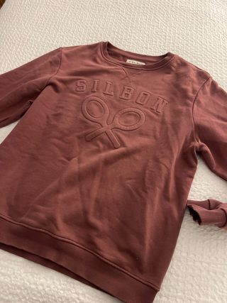 Sudadera Silbon Rosa con Logo
