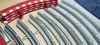 Scalextric Muros y Pianos Curvos