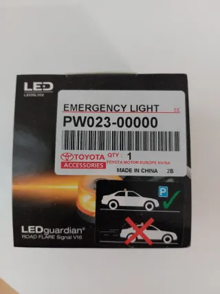 Baliza luminosa v16 OSRAM no homologada