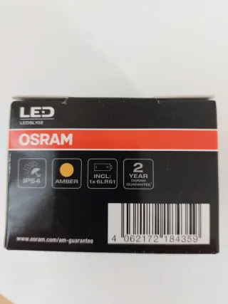 Baliza luminosa v16 OSRAM no homologada