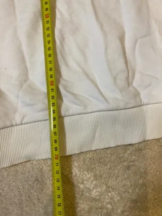 Sudadera Fila Blanca Retro Y2K Talla M