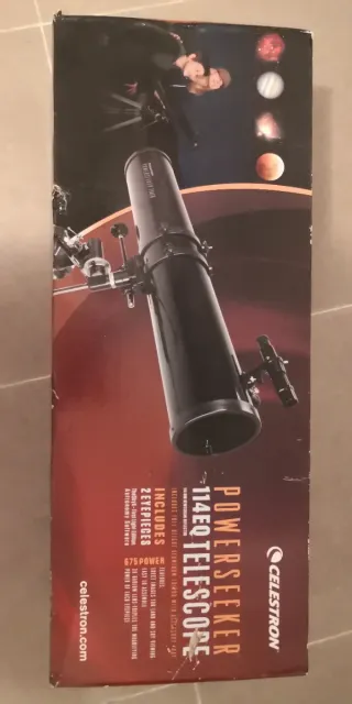 Telescopio Celestron Powerseeker 114EQ
