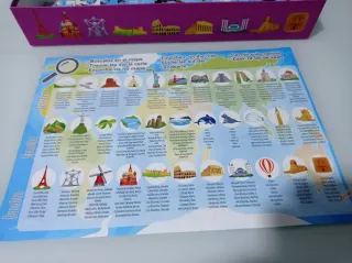 Puzzle Educa 150 Piezas Mapa Mundo