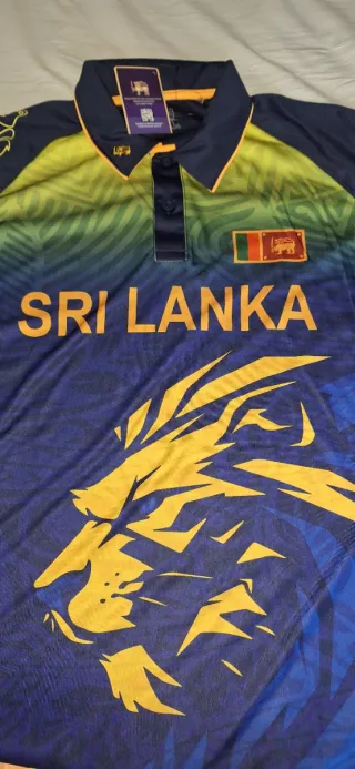 Camisola Cricket Sri Lanka