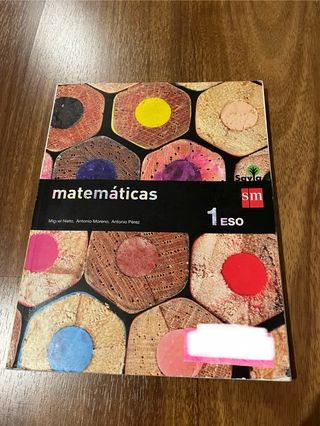 Libro de Matemáticas, SM, 1ºESO