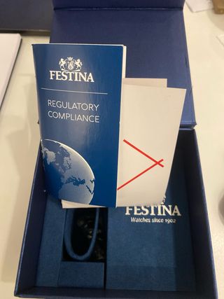 Reloj Festina F71 Esfera Verde Plateado