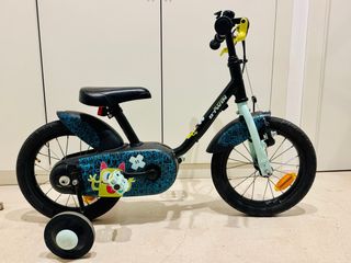 Bicicleta infantil B-Twin con ruedines