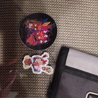 Pegatinas Crash Bandicoot