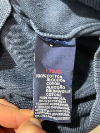 Jersey Polo Ralph Lauren Azul Marino V-Neck