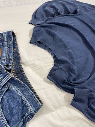 Jersey Polo Ralph Lauren Azul Marino V-Neck