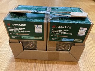 Parkside Tornillos para Aglomerado (Madera)+Tacos
