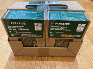 Parkside Tornillos para Aglomerado (Madera)+Tacos