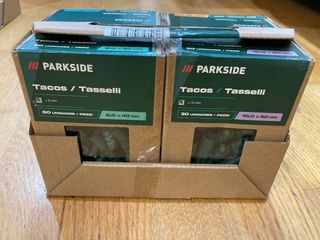 Parkside Tornillos para Aglomerado (Madera)+Tacos